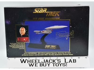 USS Enterprise Star Trek Next Generation Lighted Figurine 1994 Willitts Designs