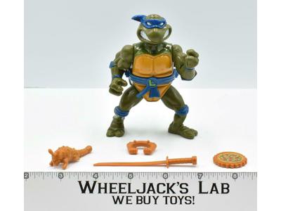 Storage Shell Leonardo 1990 TMNT Teenage Mutant Ninja Turtle Playmates Figure