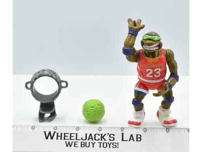 Slam Dunkin' Don 100% Complete 1991 TMNT Teenage Mutant Ninja Turtle Playmates