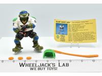Slap Shot Leo 100% Complete Teenage Mutant Ninja Turtle 1991 Playmates TMNT