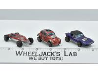 Shelby Turbine Python &amp; Custom Volkswagen Hot Wheels Vintage Redline Hong Kong