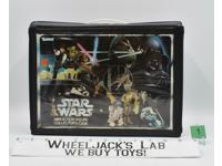 Star Wars Action Figure Collector's Case W/Insert &amp; Stickers #1 1977 Vintage