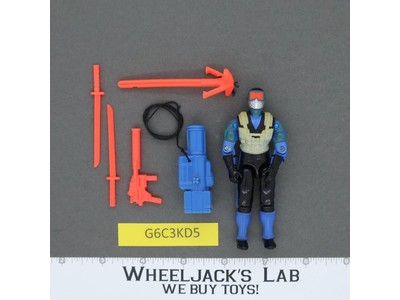 Snake Eyes V4 100% Complete 1991 G.I. Joe Hasbro Vintage Action Figure