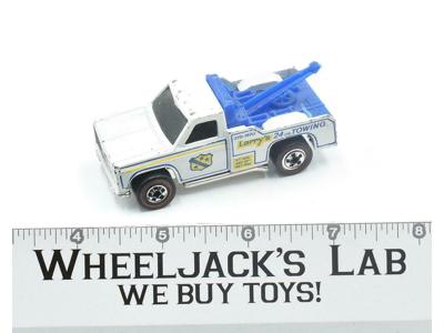 Larry's Towing Truck White 1974 Redline Hot Wheels Mattel Vintage RL
