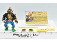 Punker Don 100% Complete Teenage Mutant Ninja Turtles 1991 Playmates Figure