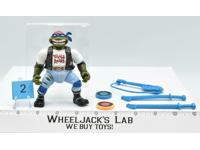 Classic Rocker Leo #2 100% Complete Teenage Mutant Ninja Turtle 1991 Playmates