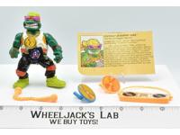 Rappin' Mike 100% Complete 1991 TMNT Teenage Mutant Ninja Turtle Playmates