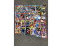 Lot of 24 Marvel Comics Action Figures 1990's Toy Biz New on Card