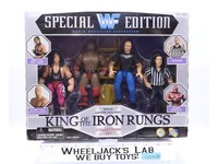 King of the Iron Rungs WWF 1997 Jakks Pacific Action Figure Set NEW SEALED