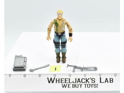 Buzzer #1 V1 100% Complete 1985 GI Joe ARAH Vintage Hasbro Action Figure