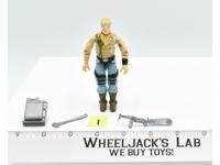 Buzzer #1 V1 100% Complete 1985 GI Joe ARAH Vintage Hasbro Action Figure