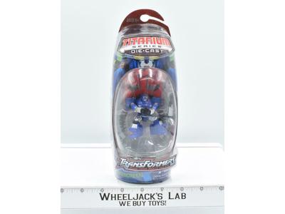 Smokescreen Titanium Series Die-Cast NEW MOSP Transformers Hasbro Galoob 2006