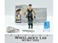Dial-Tone #3 V1 100% Complete GI Joe ARAH Vintage Hasbro 1986 Action Figure
