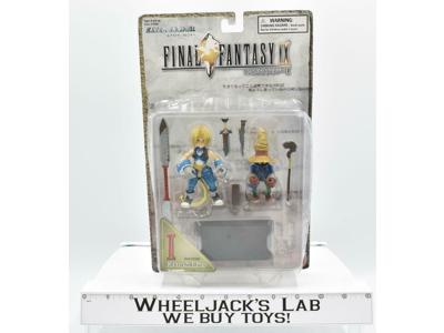 Zidane &amp; Vivi Extra Soldier NEW Final Fantasy IX MISB 200 Bandai Squaresoft