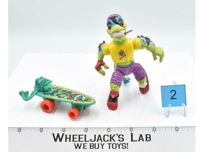 Mondo Gecko #2 100% Complete Teenage Mutant Ninja Turtle TMNT 1990 Playmates