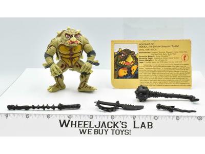 Tokka 100% Complete Teenage Mutant Ninja Turtle TMNT 1991 Playmates Figure