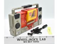 Blaster #7 100% Complete 1985 Vintage G1 Transformers Boombox Action Figure