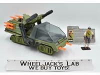 H.A.V.O.C. &amp; Cross Country 100%Complete 1986 GI Joe Vintage Hasbro Vehicle