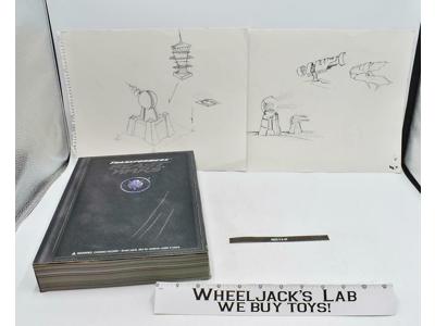 Sandstorm Botcon MIB NRFB W/ Original Sketches 1999 Vintage Hasbro Transformers