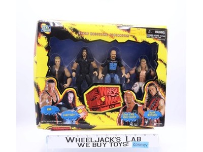 Wrestlemania XIV WWF Jakks Pacific Action Figure Set NEW SEALED
