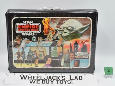 Star Wars Action Figure Collector's Case W/Insert &amp; 2 Trays #2 1980 Vintage