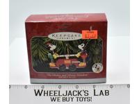 The Mickey and Minnie Handcar Hallmark Keepsake Ornament MIB NEW 1998