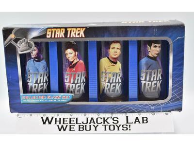 Star Trek Glasses Vandor LLC 10oz Drinking Glasses Set of 4