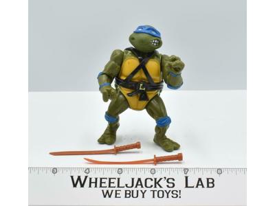 Leonardo Soft Head 1988 Teenage Mutant Ninja Turtle Vintage Playmates Toys