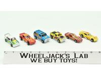 Car Lot of 6 Fast 111's Vintage 1980s Kenner Diecast Vehicles