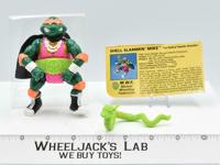 Shell Slammin' Mike 100% Complete Teenage Mutant Ninja Turtle 1991 Playmates