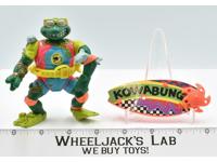 Mike the Sewer Surfer TMNT Teenage Mutant Ninja Turtle Vintage 1990 Playmates
