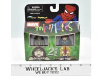 Gamora &amp; Nova Mini Mates Marvel Hasbro 2008 MISB