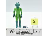 Greedo #2 100% Complete Star Wars 1978 Vintage Kenner Action Figure NO REPRO