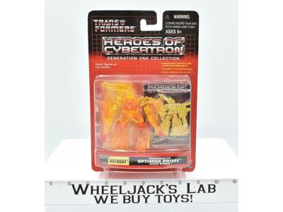 Optimus Prime Spark Attack MISB Heroes Of Cybertron HOC ACT PVC G1 Transformers