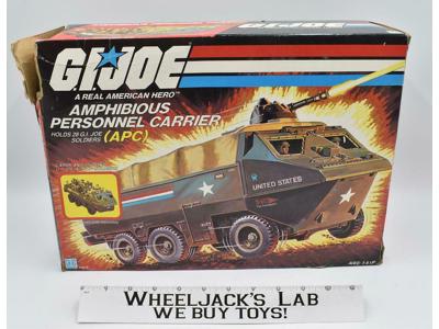 A.P.C. Complete W/ Box Amphibious Personnel Carrier Vintage GI Joe 1983 Vehicle