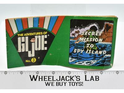 Secret Mission To Spy Island Comic 1969 GI Joe Hasbro ARAH Vintage