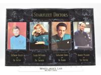 Starfleet Doctors McCoy Crusher Bashir Doctor Star Trek Limited Edition Plaque