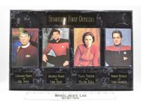 Starfleet Officers Spock Riker Kira Chakotay Star Trek Limited Edition Plaque