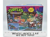 Sewer Dragster 100% Complete W/Box Teenage Mutant Ninja Turtle 1990 Playmates