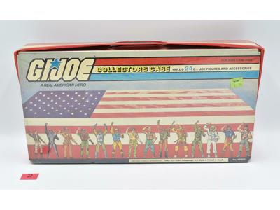 GI Joe #2 Collectors Case Holds 24 Action Figures W/TRAYS 1984 Tara Toy