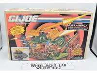 Fort America NICE BOX W/Box GI Joe 1991 Action Vehicle Playset Hasbro VINTAGE