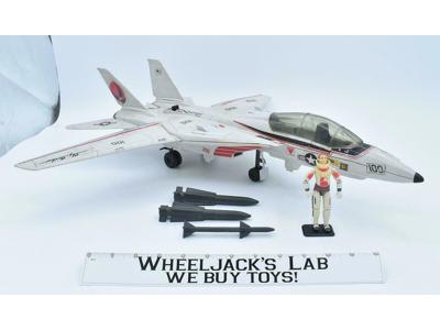 Skystriker XP-14F &amp; Ace G.I. Joe 1983 Cobra Vehicle Hasbro Action Figure