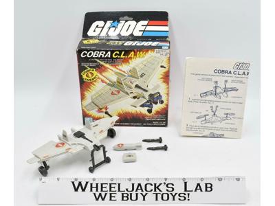 Cobra C.L.A.W. Arerial Vehicle 100% Complete GI Joe 1984 Hasbro Vintage