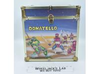 Wooden Toy Chest Teenage Mutant Ninja Turtles TMNT 1980's Storage Box