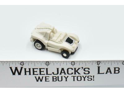 Minispy Buggy AUTOBOT WHITE Car #1 100% Complete WORKS 1984 G1 Transformers