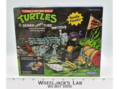 Sewer Army Tube 100% Complete Teenage Mutant Ninja Turtles 1989 Playmates W/Box