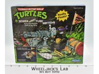 Sewer Army Tube 100% Complete Teenage Mutant Ninja Turtles 1989 Playmates W/Box