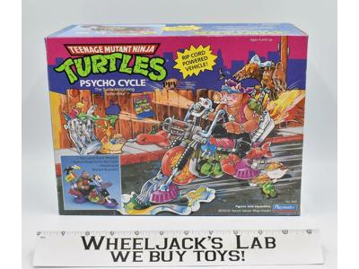Psycho Cycle 100% Complete W/Box Teenage Mutant Ninja Turtle 1988 Playmates