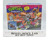 Psycho Cycle 100% Complete W/Box Teenage Mutant Ninja Turtle 1988 Playmates