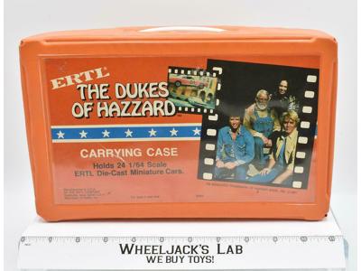Dukes Of Hazzard ERTL Carrying Case Holds 24 1/64 Toy Cars Warner Bros. 1981